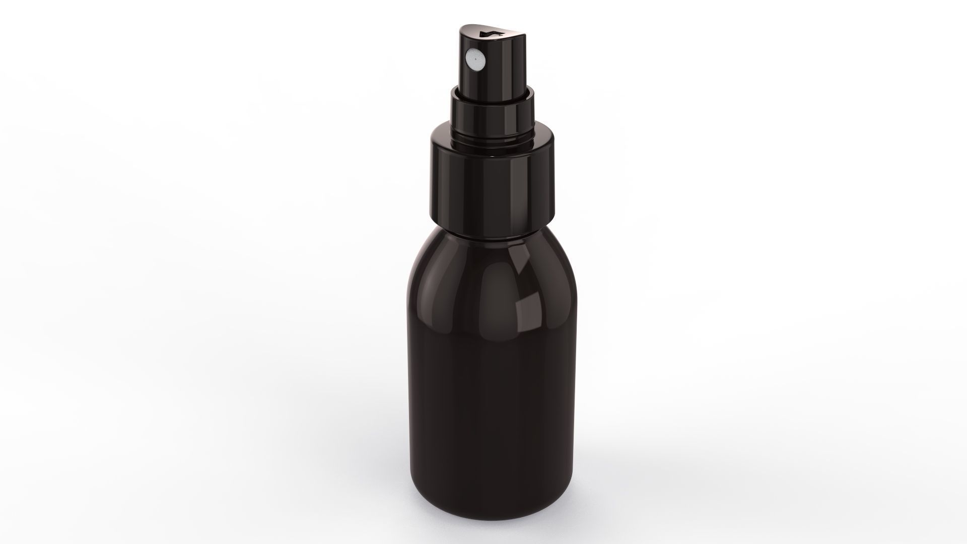 Cosmetic Container 02 Small Size 3D model_6