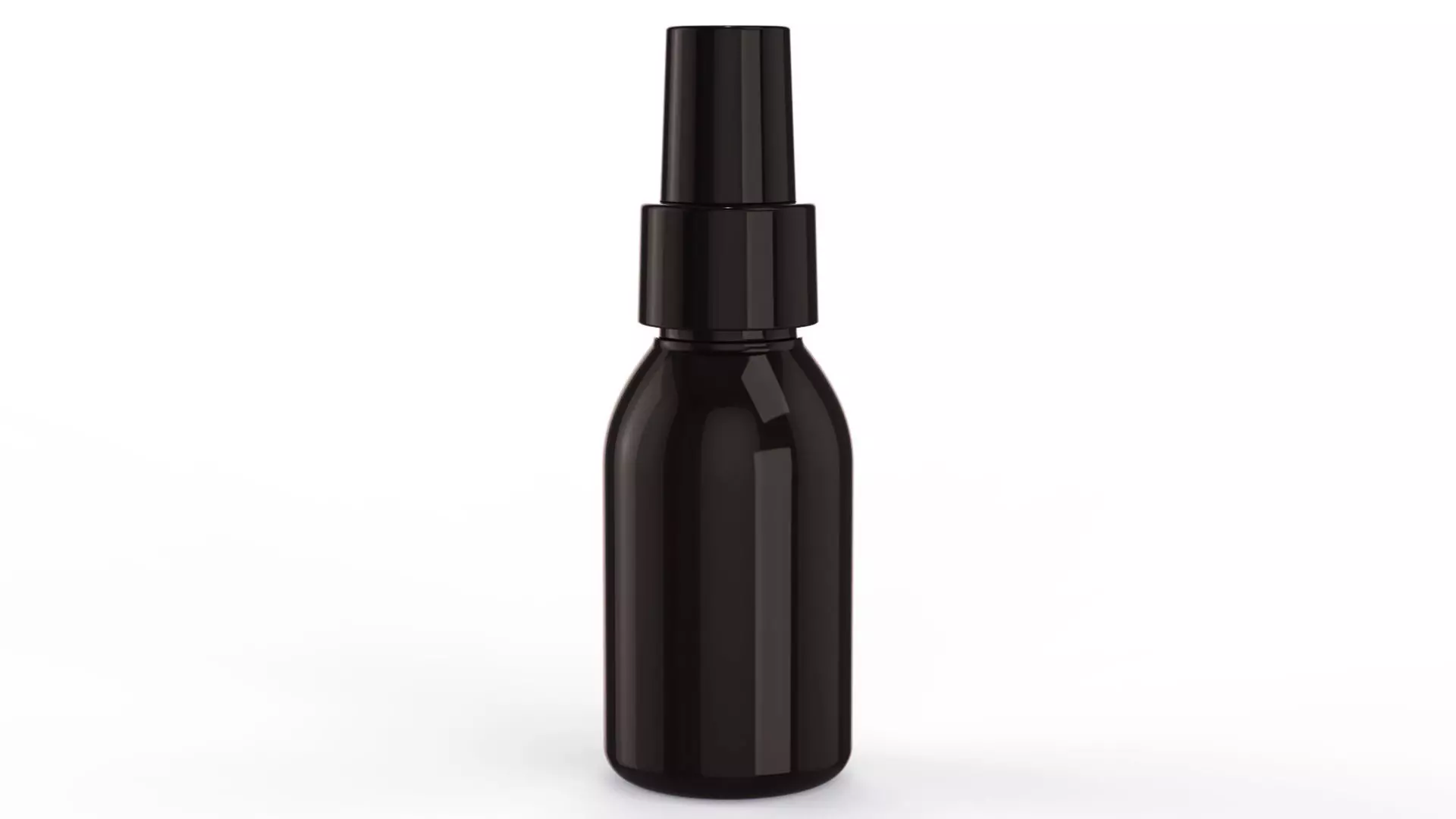 Cosmetic Container 02 Small Size 3D model_0