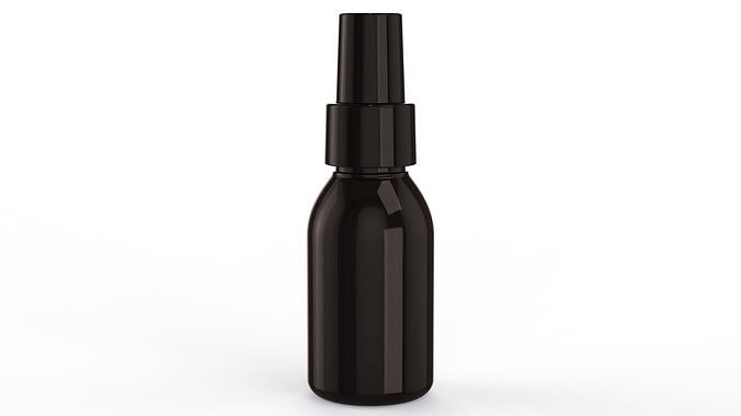 Cosmetic Container 02 Small Size 3D model