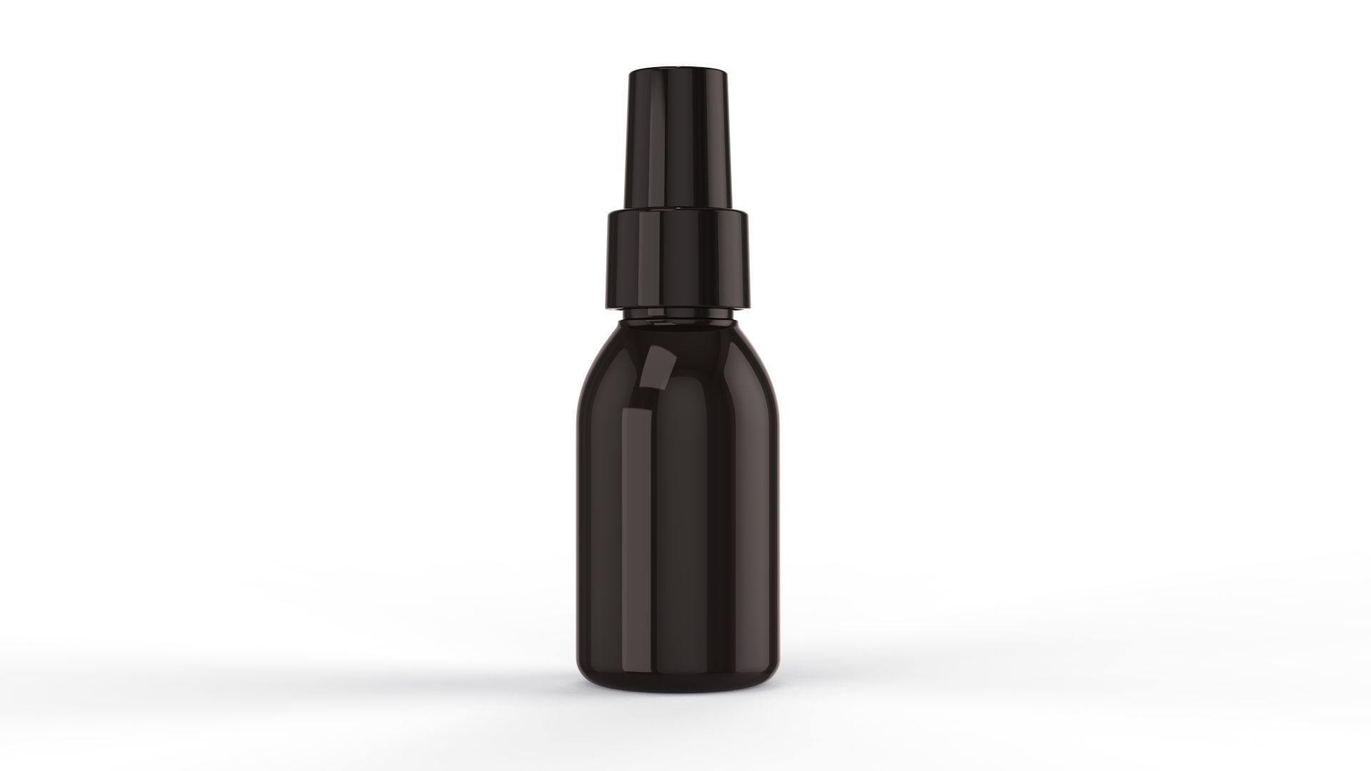 Cosmetic Container 02 Small Size 3D model_10