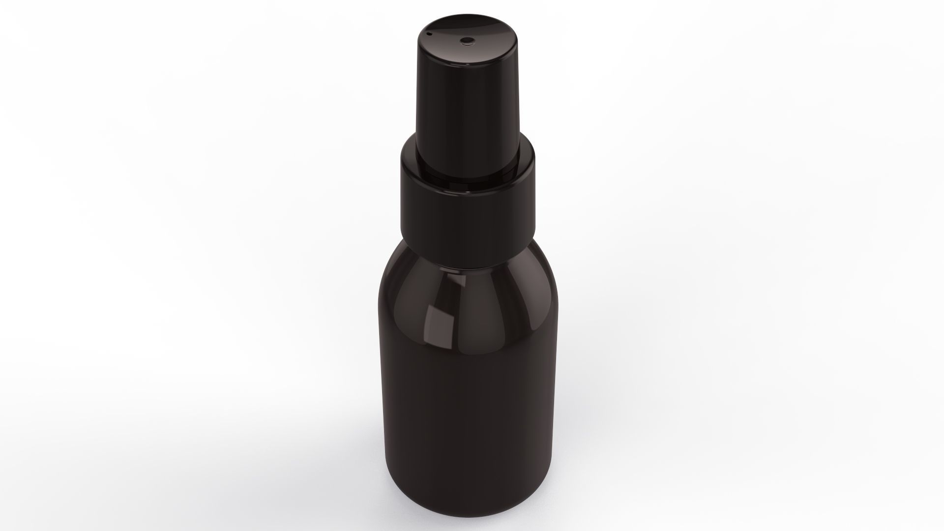 Cosmetic Container 02 Small Size 3D model_1