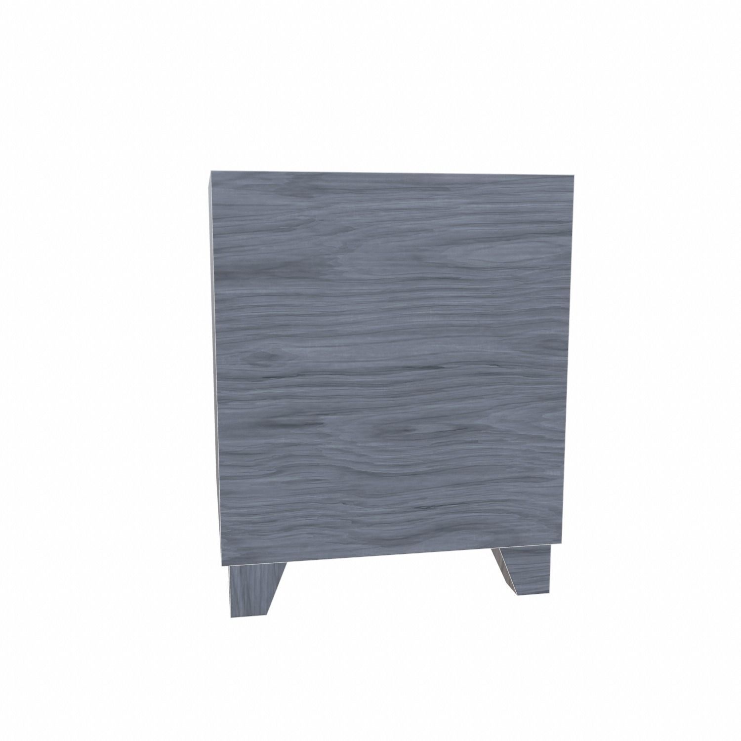 Bedside metal Table - 05 Low-poly 3D model_12