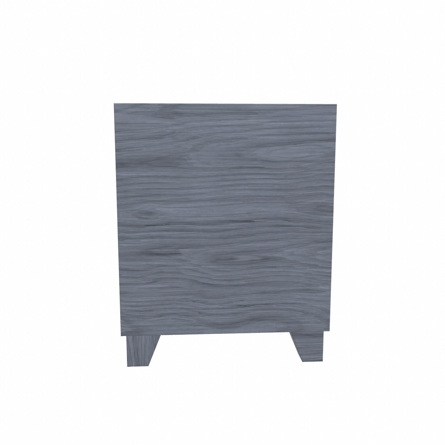 Bedside metal Table - 05 Low-poly 3D model_14