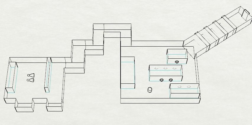 Floorplan 2 floor plan of room in house 3D model_1