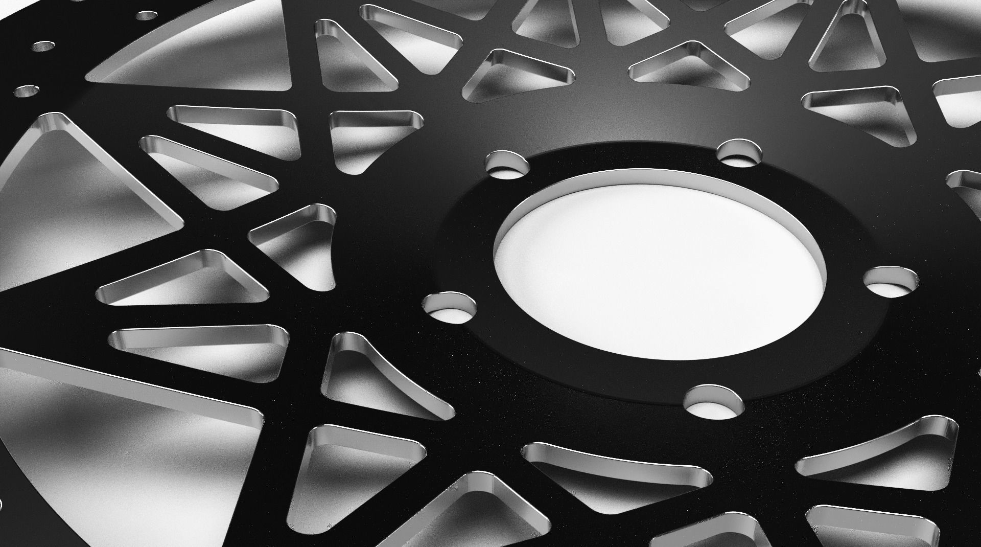 Freio disco 3D print model_2