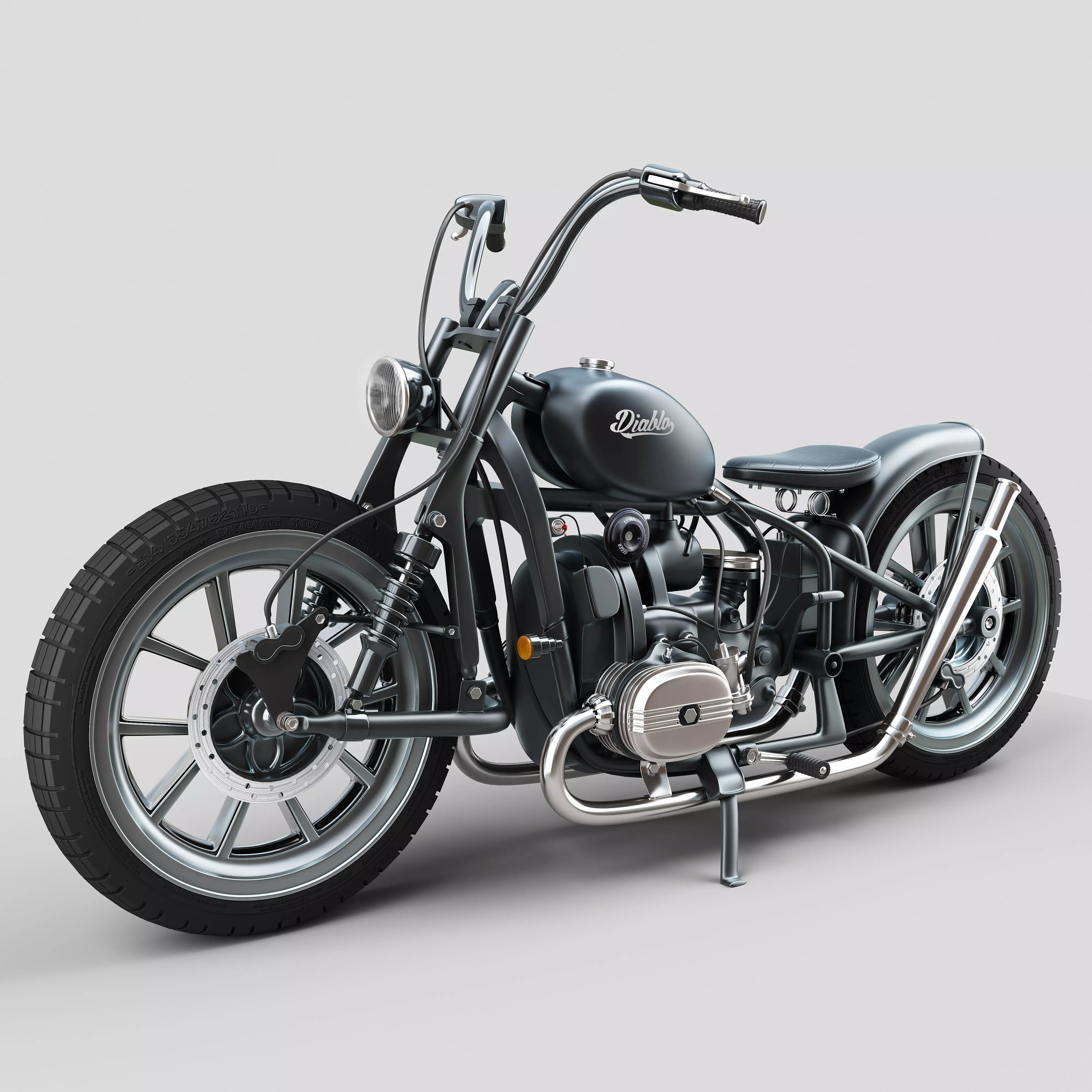 Motorcycle diablo 3D model