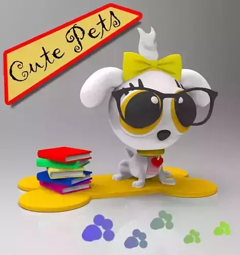 Cute Pets Coleccionables AGHATA