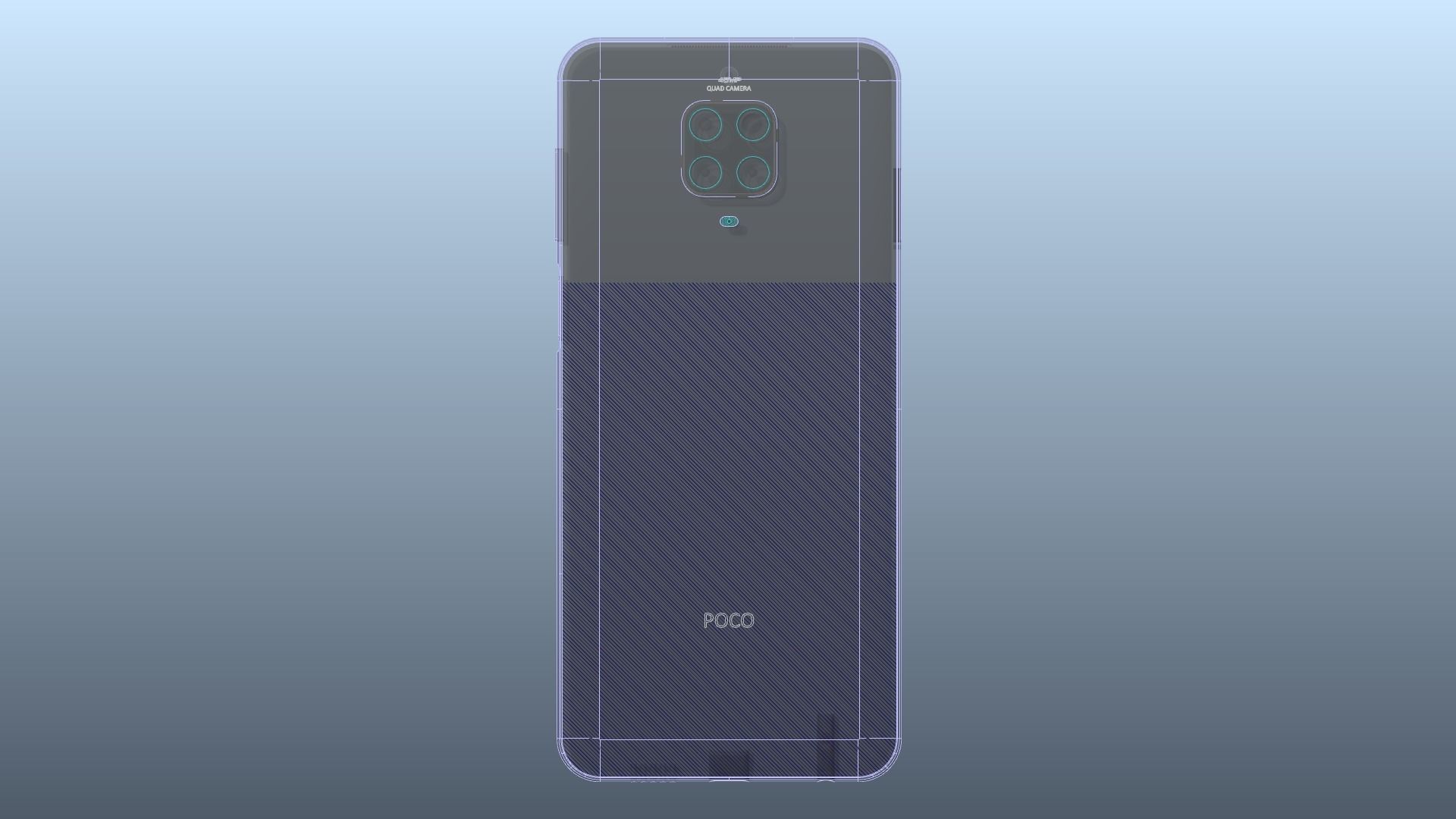 Xiaomi Poco M2 Pro Solid Nurbs 3D model_11