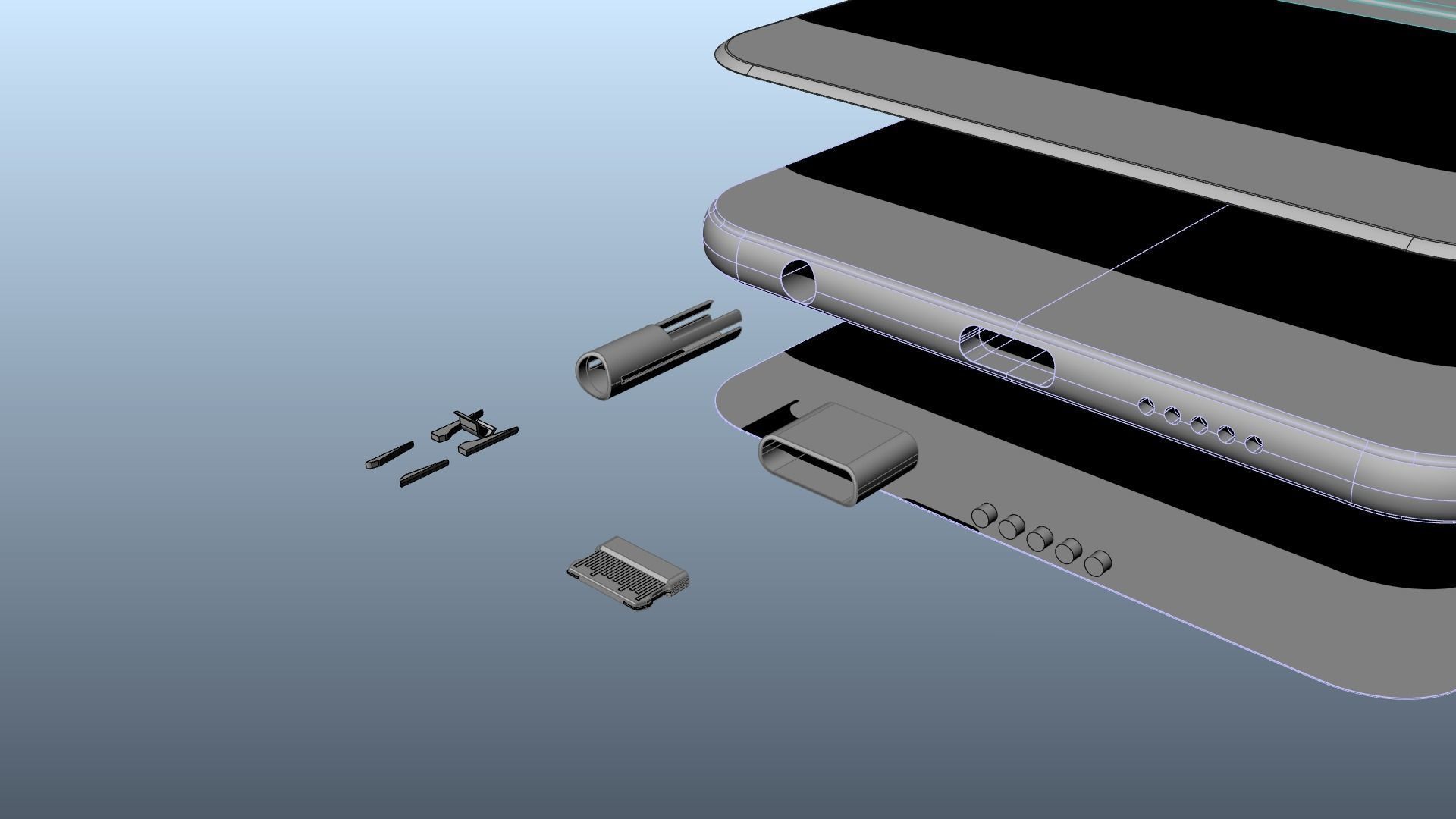 Xiaomi Poco M2 Pro Solid Nurbs 3D model_18