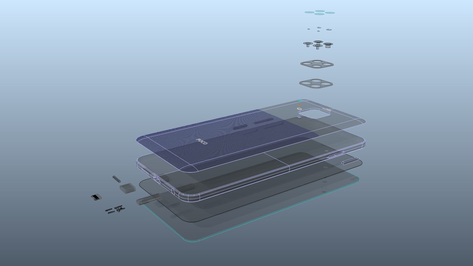 Xiaomi Poco M2 Pro Solid Nurbs 3D model_17