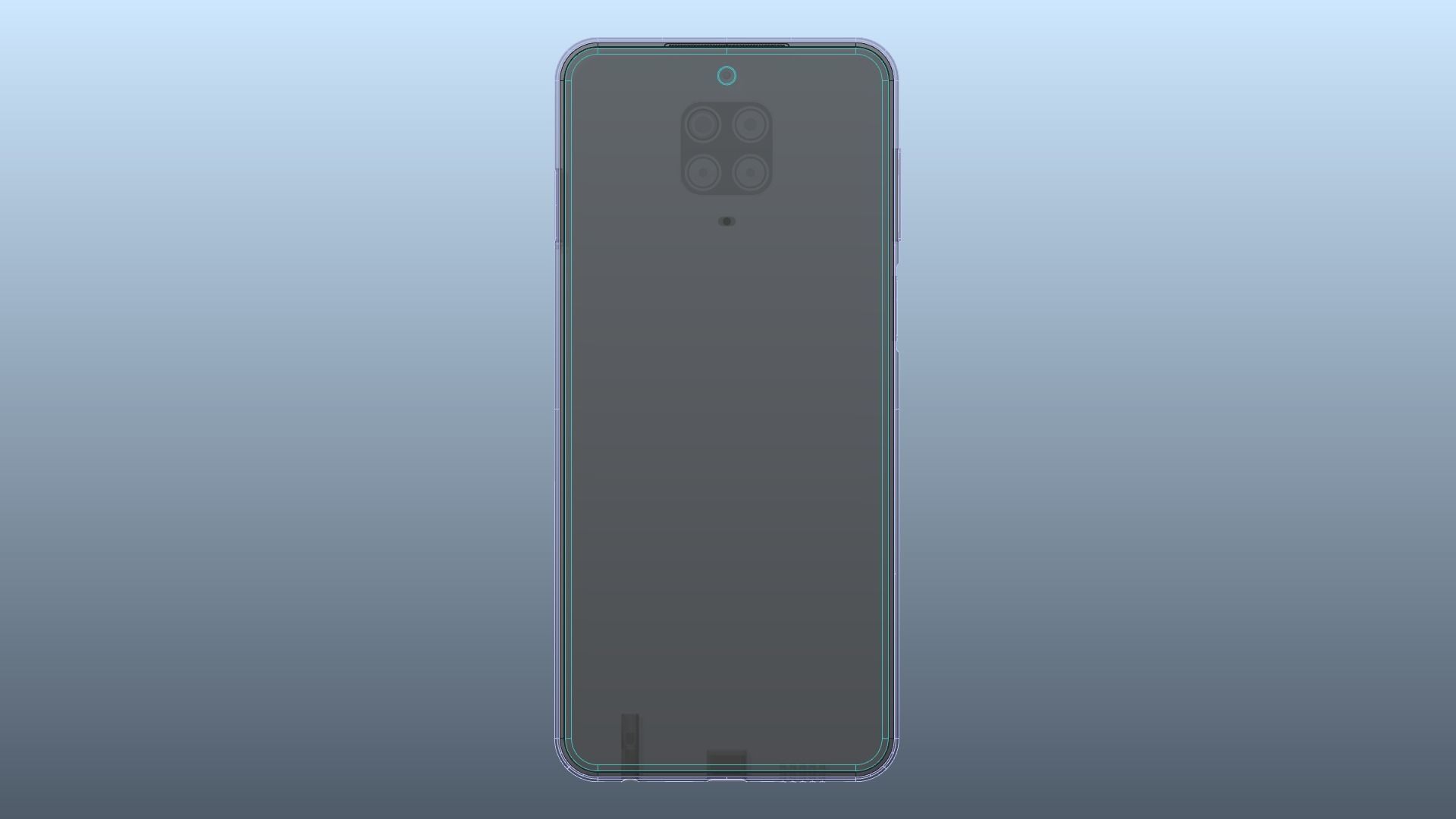 Xiaomi Poco M2 Pro Solid Nurbs 3D model_3