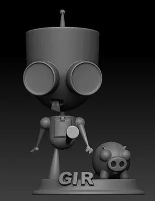 GIR Invasor Zim 3D print model