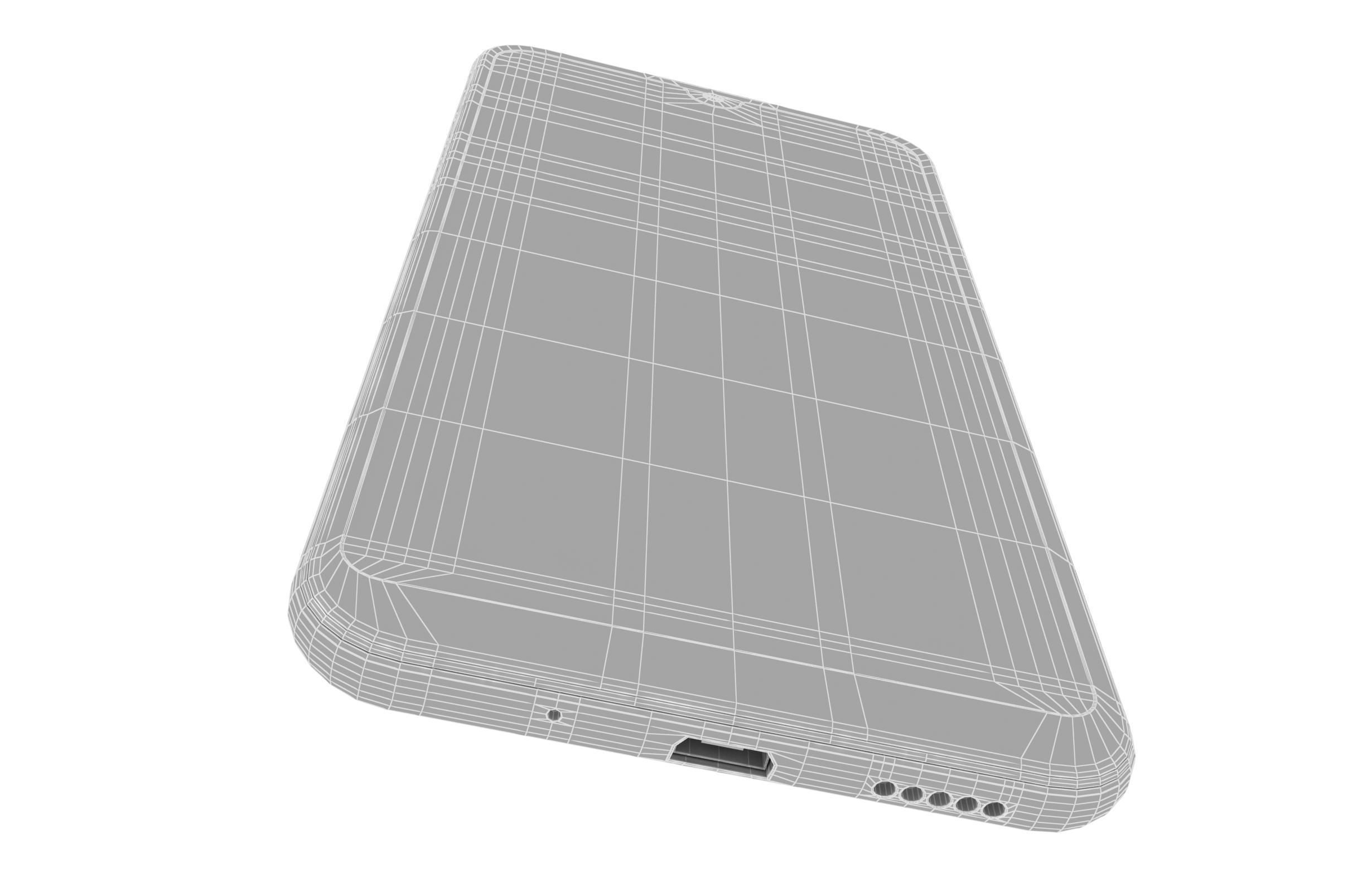 Honor 8S Midnight Black 3D model_17