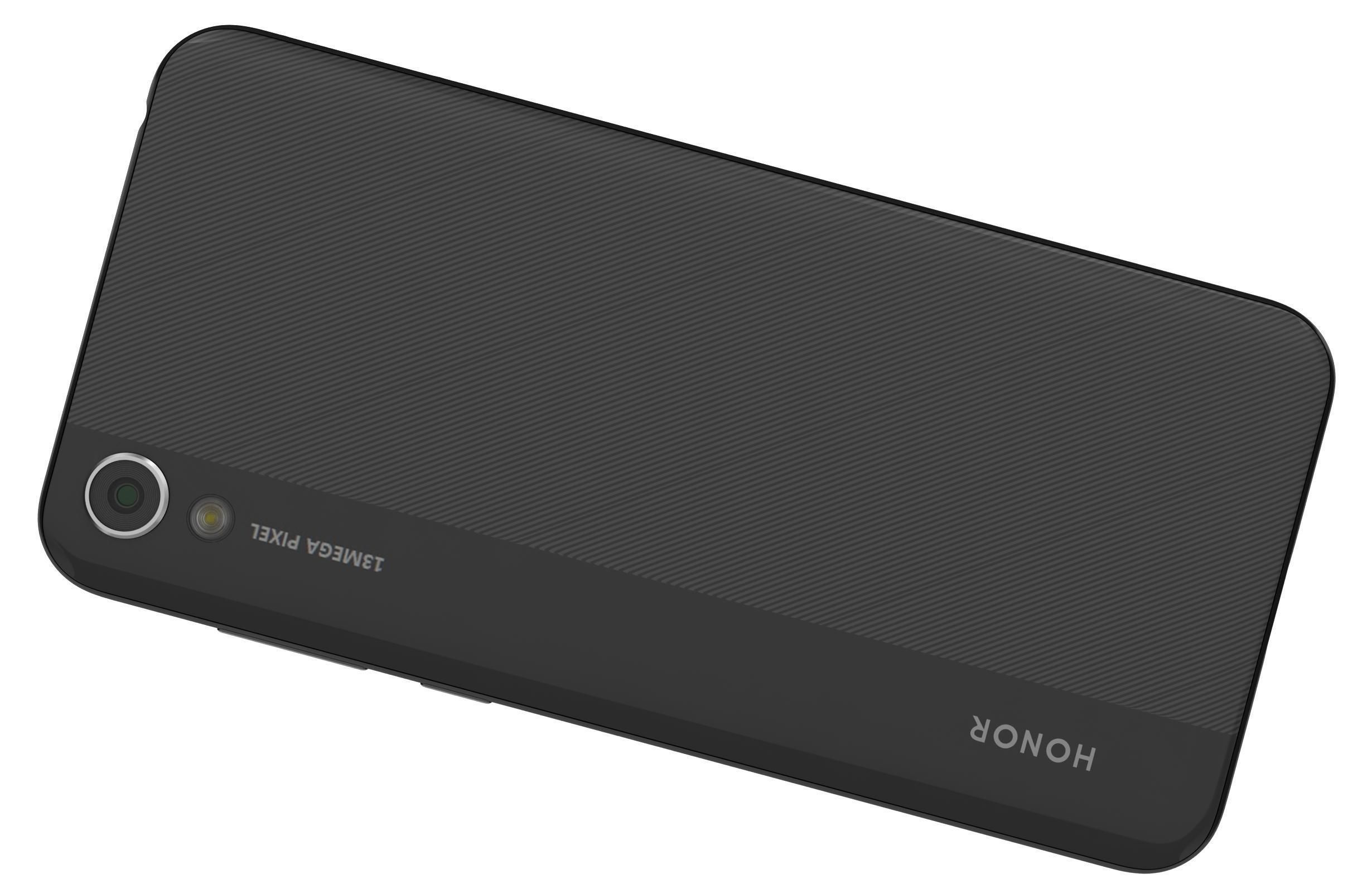 Honor 8S Midnight Black 3D model_9