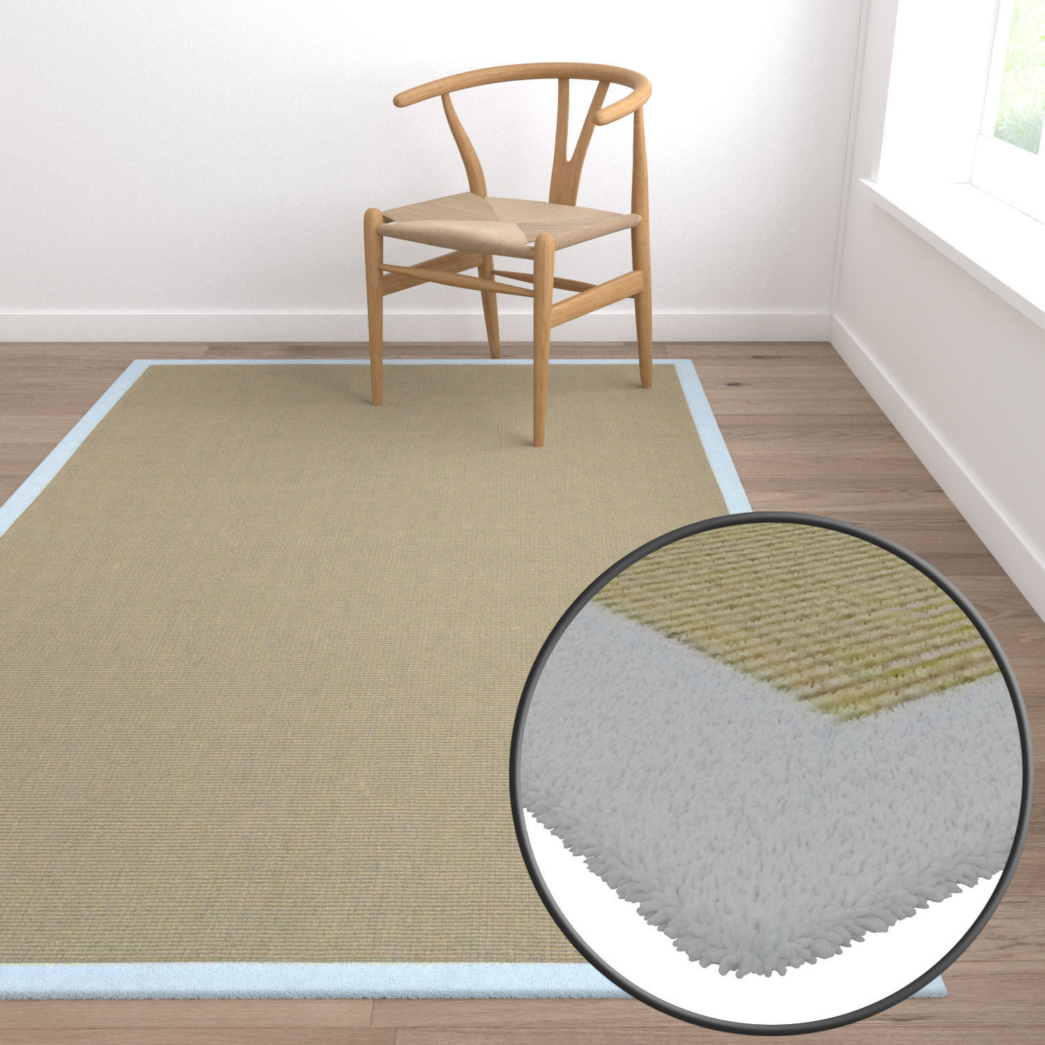 Rug Set 1050 3D model_5