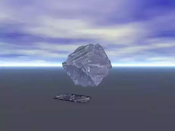 Cube techno 2 objets