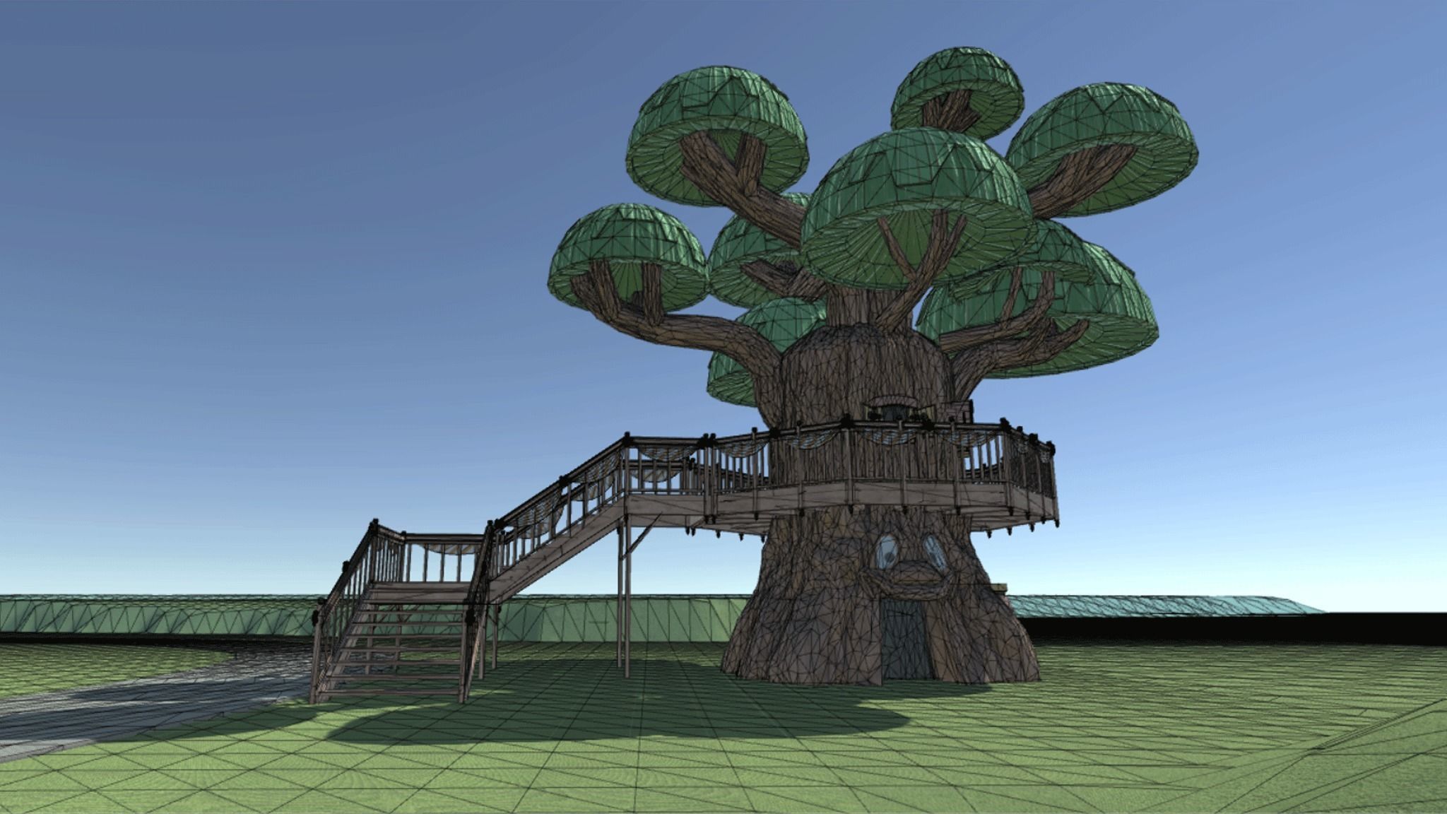 Big tree 3D model_4