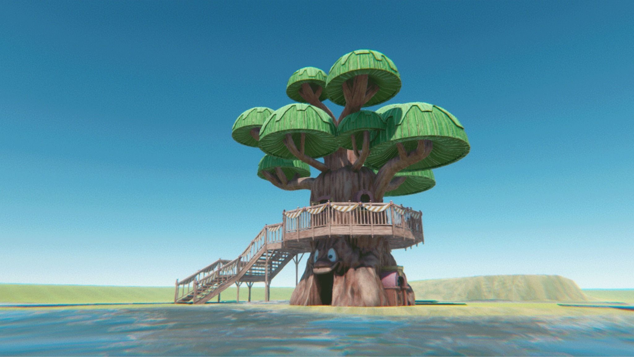 Big tree 3D model_1