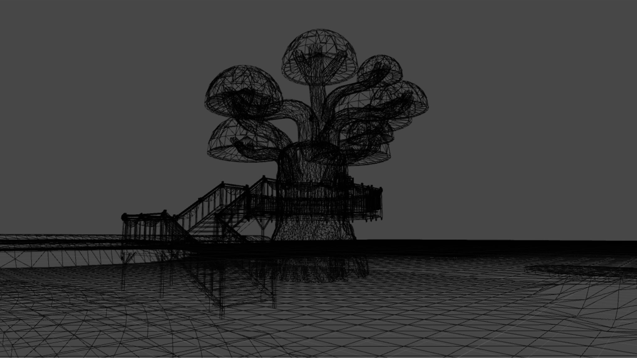 Big tree 3D model_3