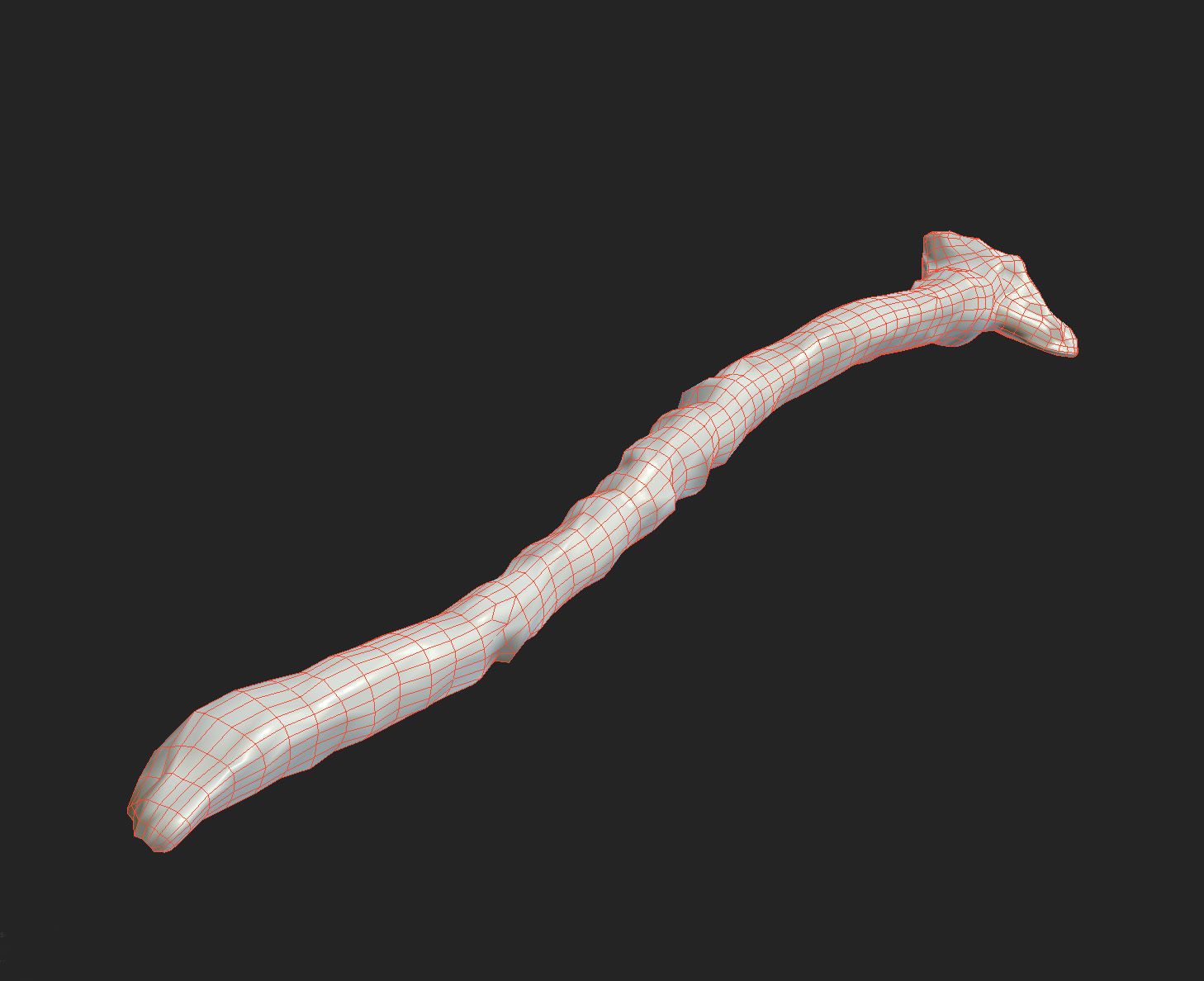 3D Real Primitive Axe Arrow Stone Low-poly 3D model_10