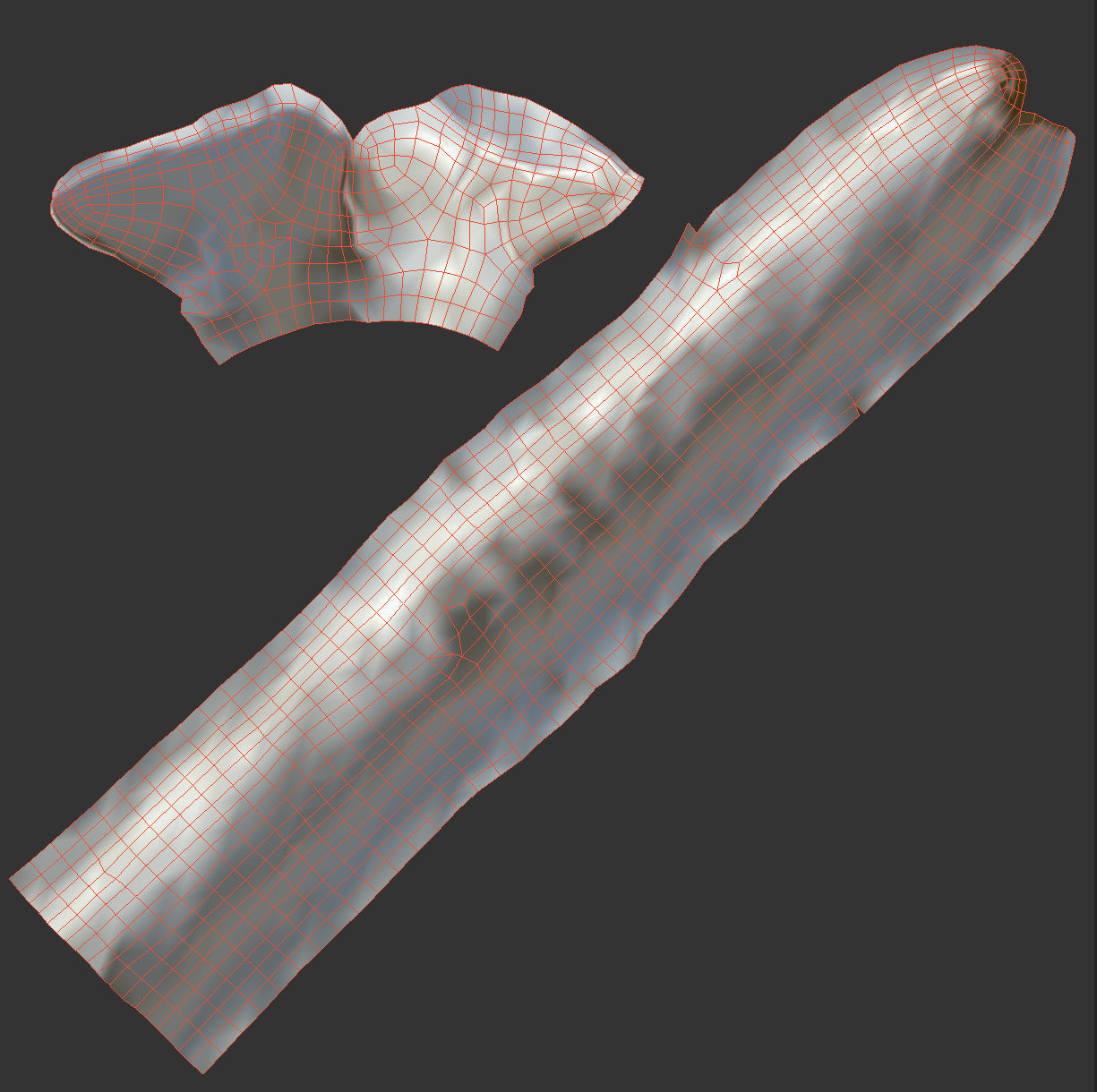 3D Real Primitive Axe Arrow Stone Low-poly 3D model_12