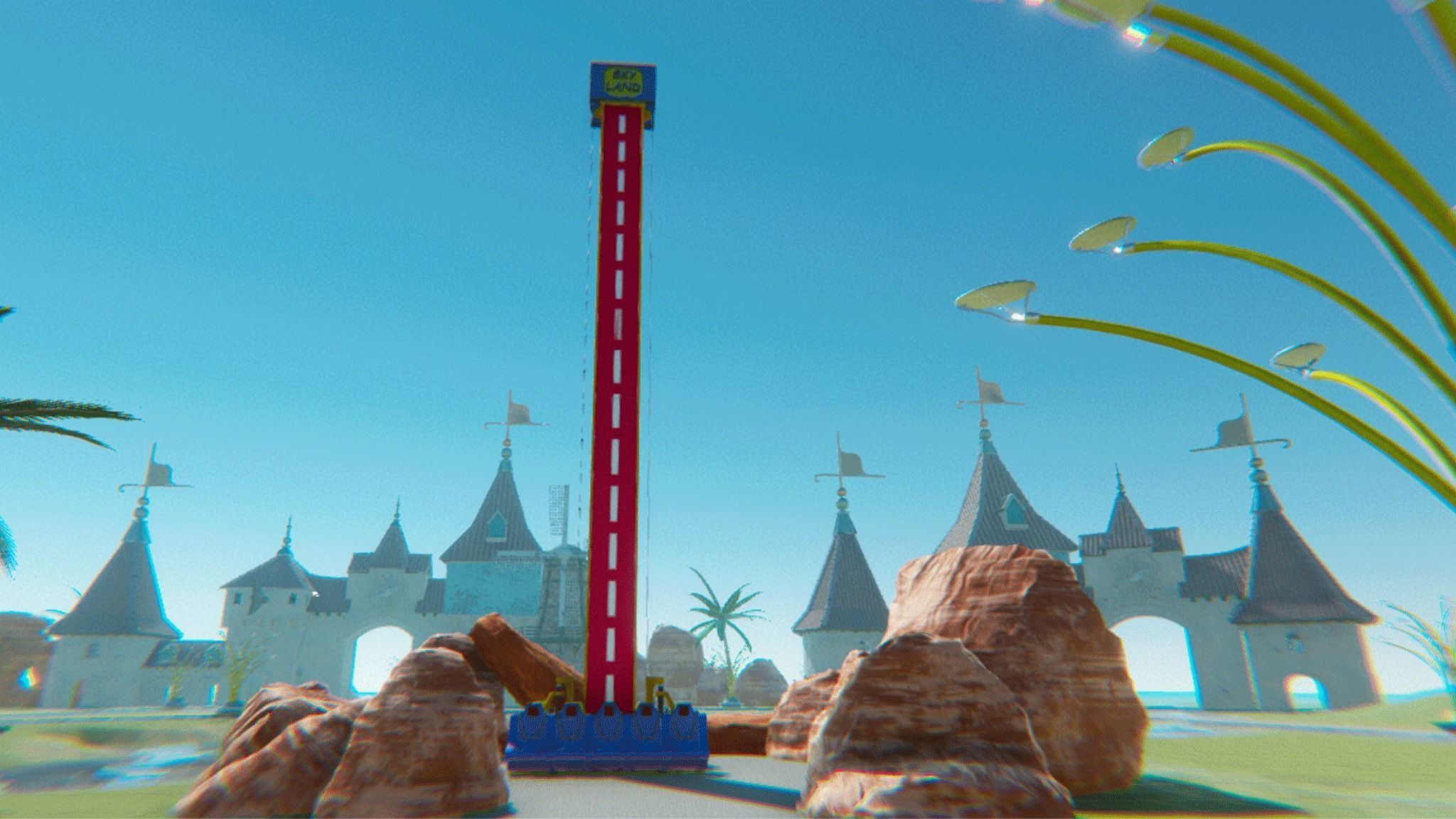 Free fall small 3D model_1