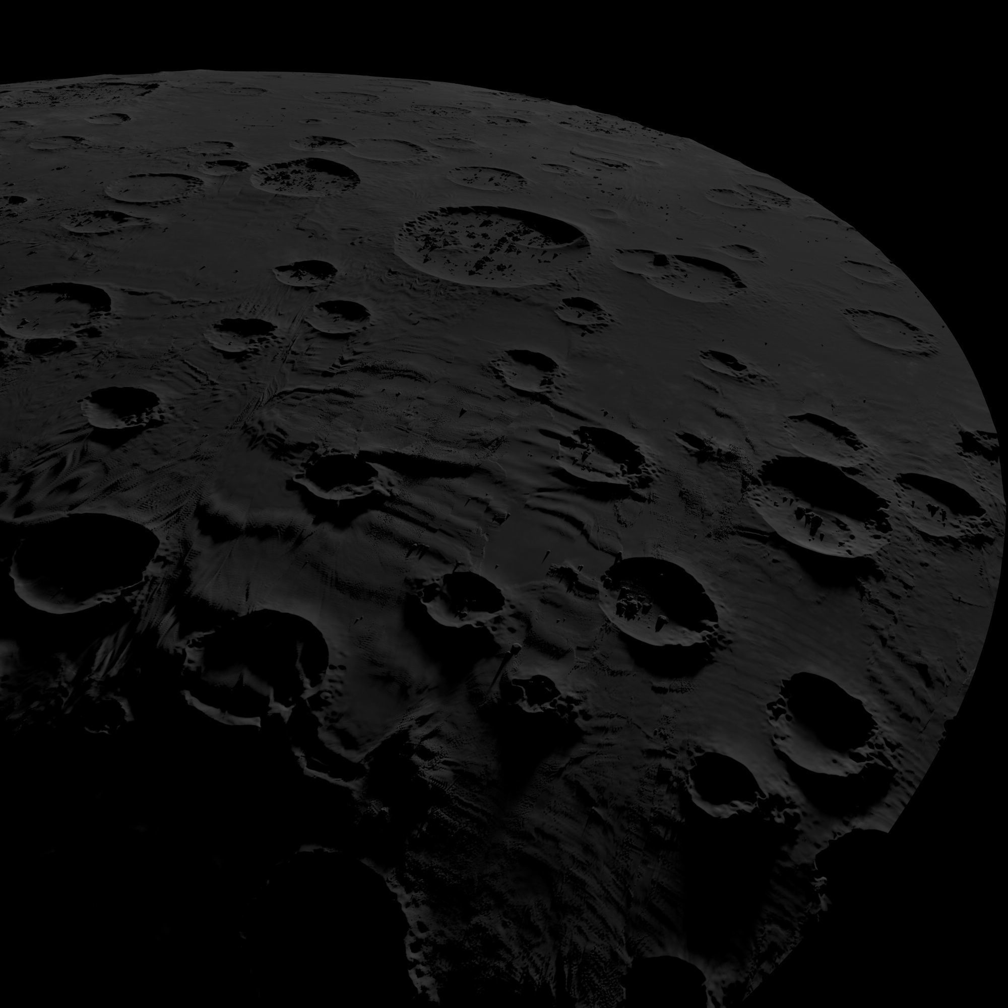 Moon surface craters Texture CGTrader
