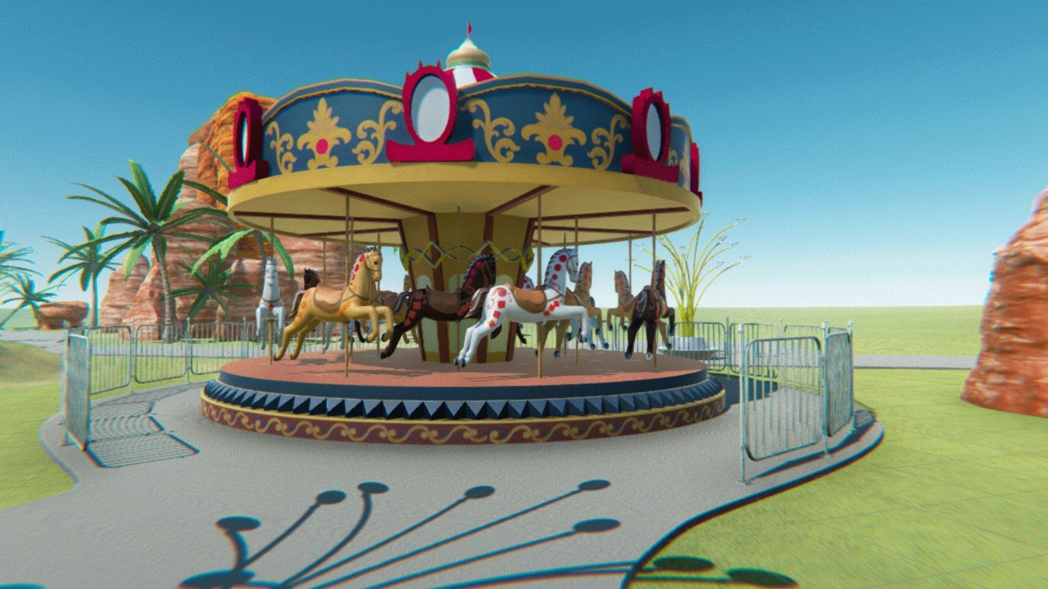 Horse carousel