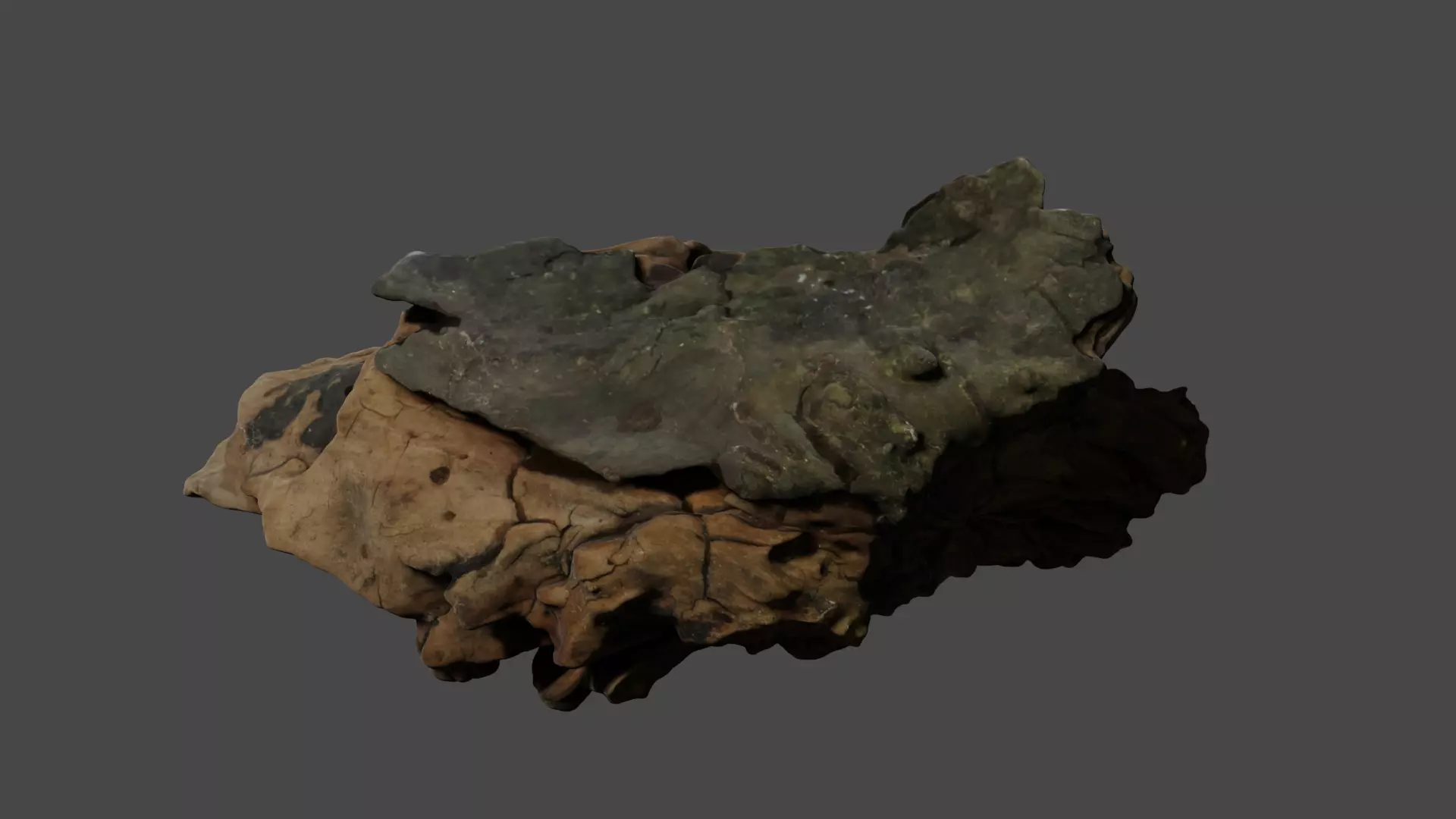 Photo-realistic oak wood Free 3D model