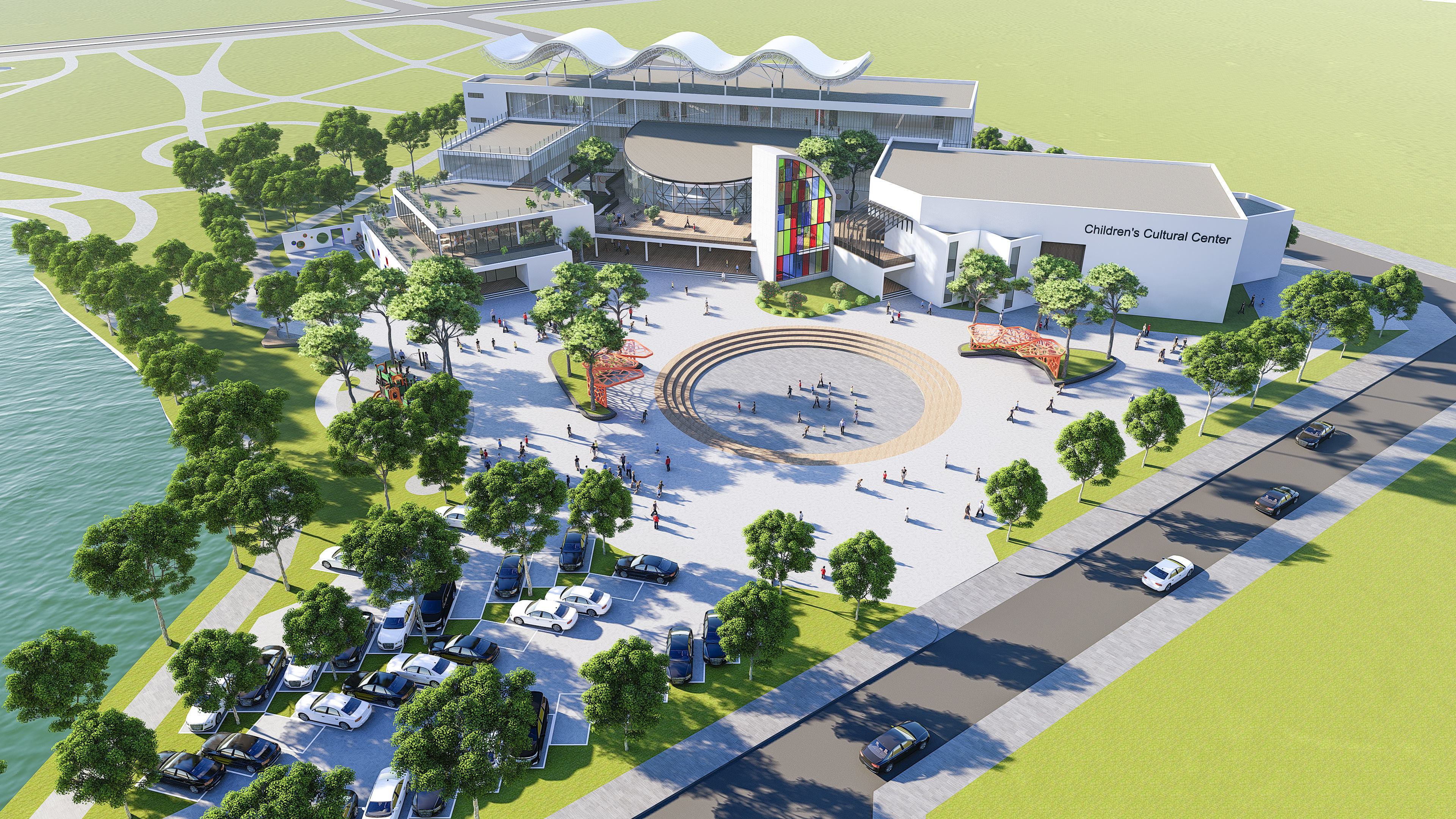 Center of Children 02 3D model_18