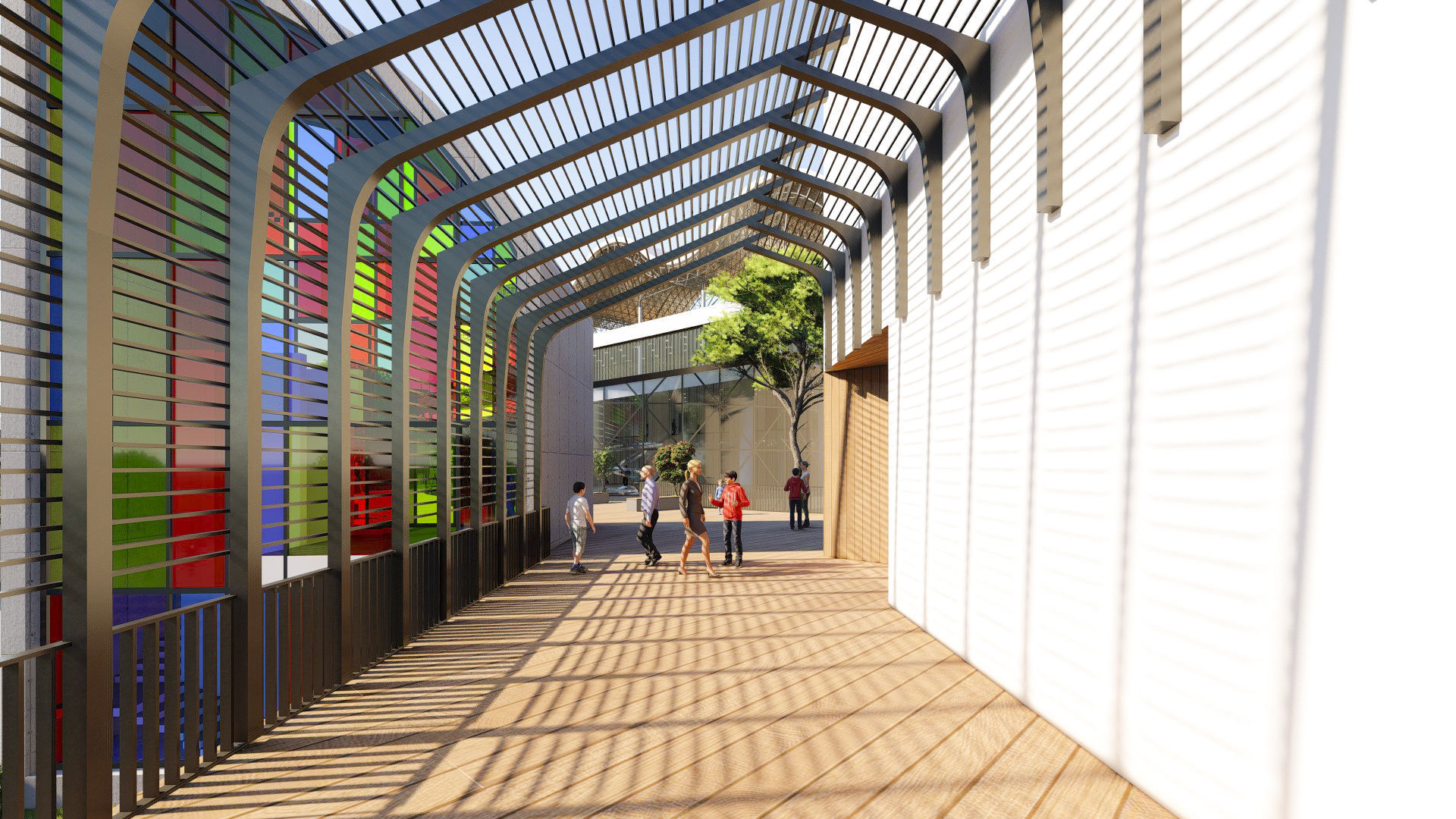 Center of Children 02 3D model_12