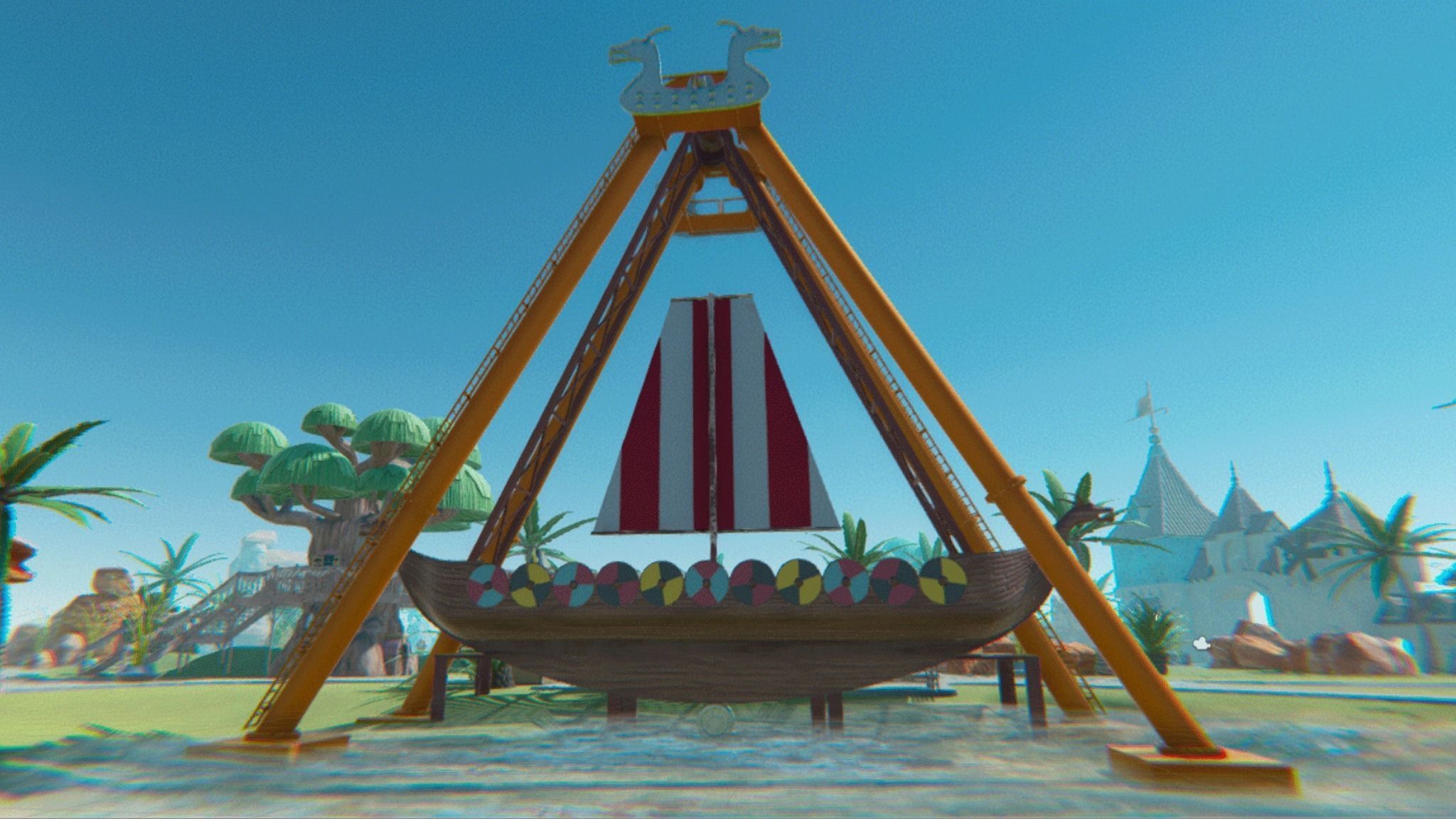 Ship attraction 3D model_1