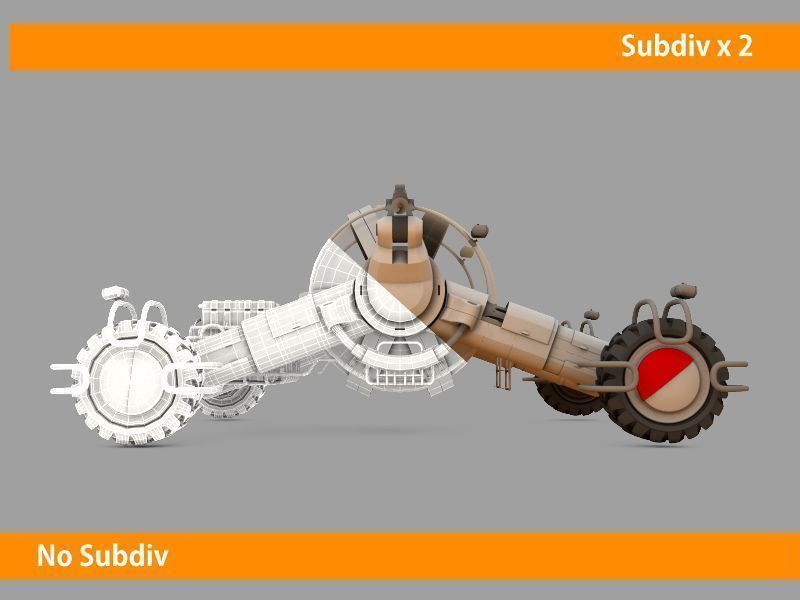 Mars rover 3D model_14