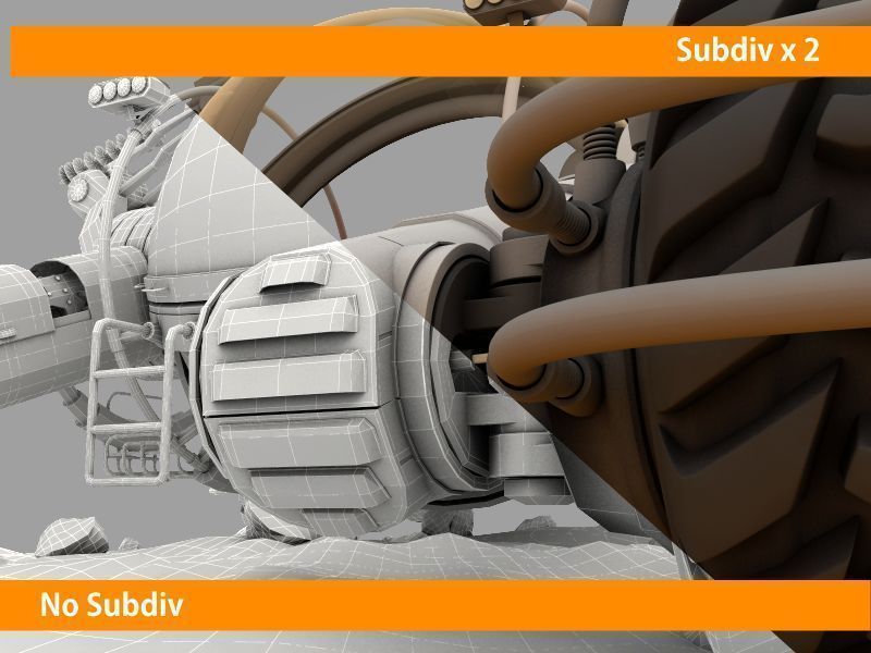 Mars rover 3D model_11