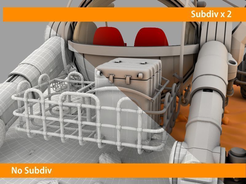 Mars rover 3D model_13