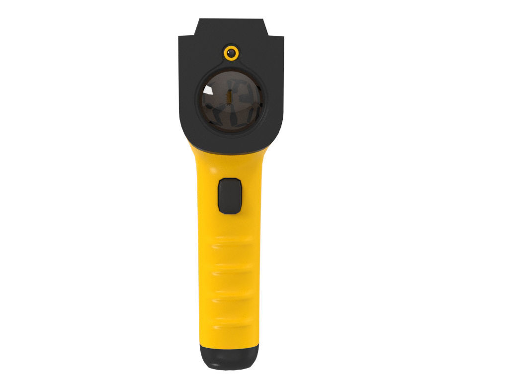 Infrared Thermometer 3D model_3