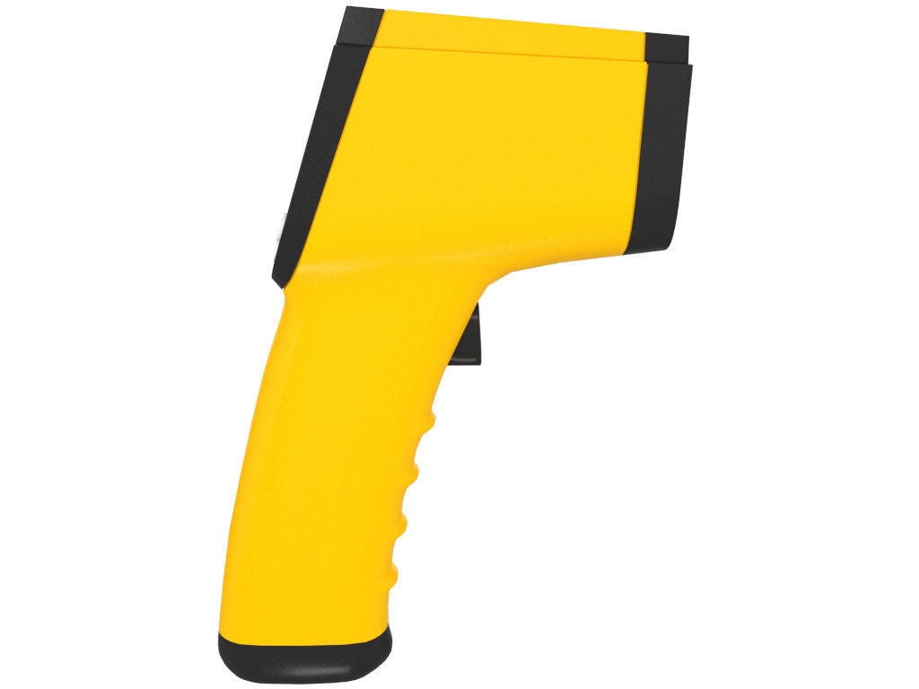 Infrared Thermometer 3D model_1