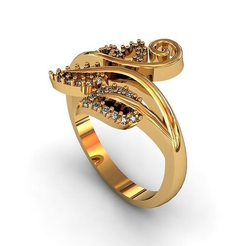 Engagement Ring 72 3D model
