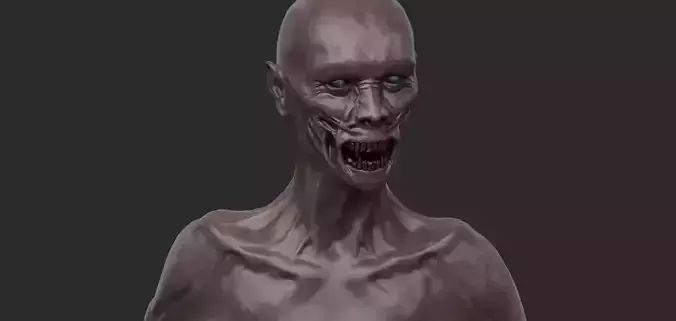 Zombie - 3d print figurine