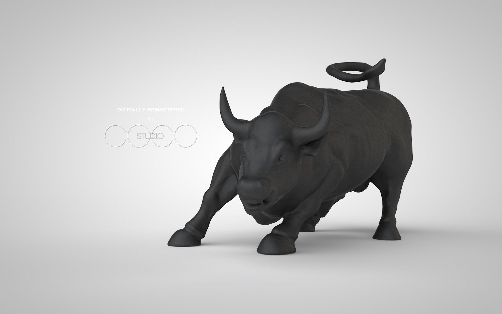 Charging Bull at Manhattan  3D print model_10