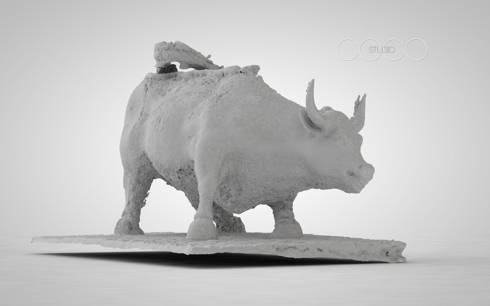 Charging Bull at Manhattan  3D print model_15