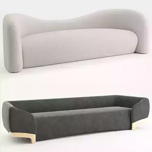 Parisian and Italian sofa 