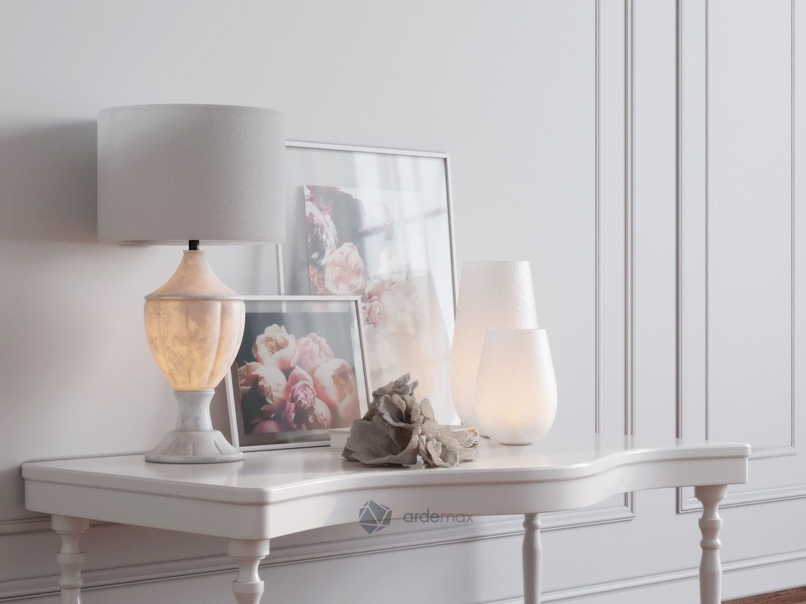 Decorative set 08 3D model_1