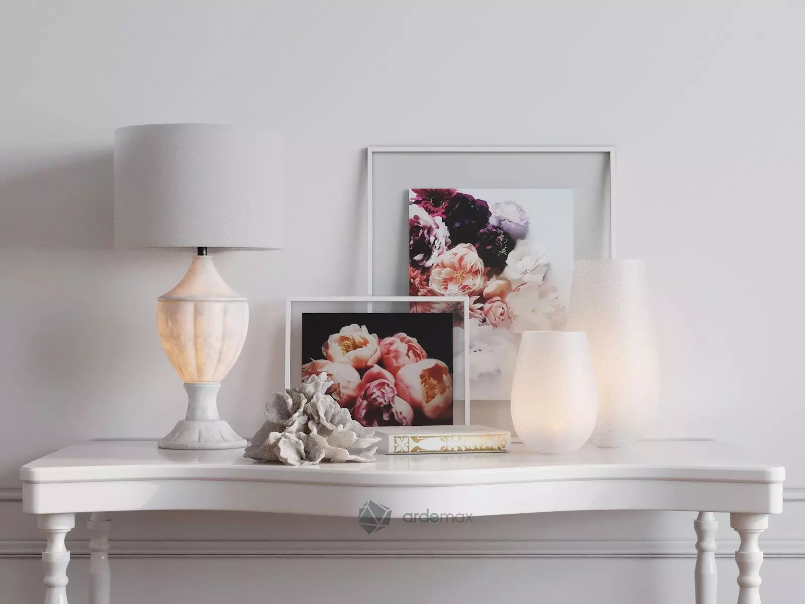 Decorative set 08 3D model_0