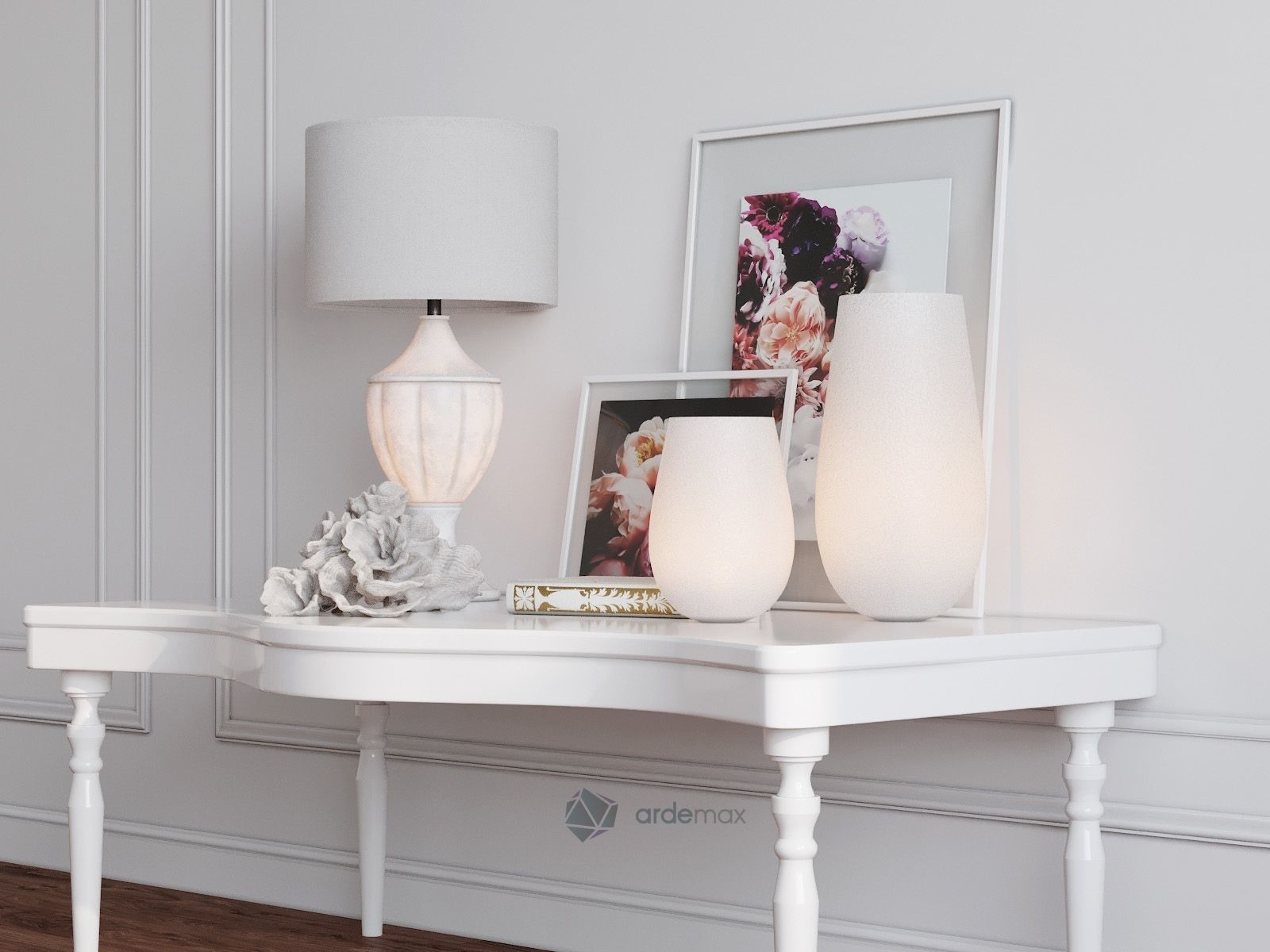 Decorative set 08 3D model_2