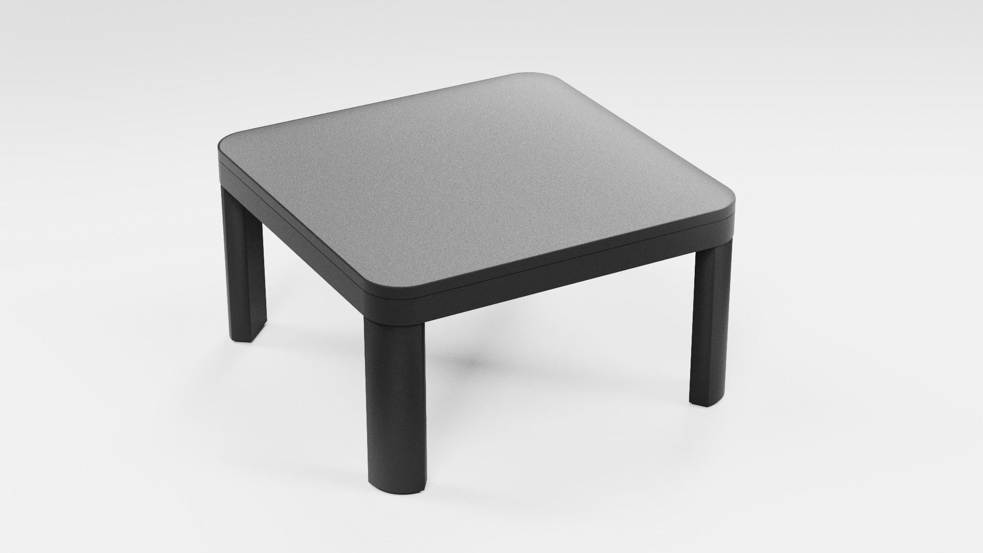 Japanese Heated Table 3D model_2