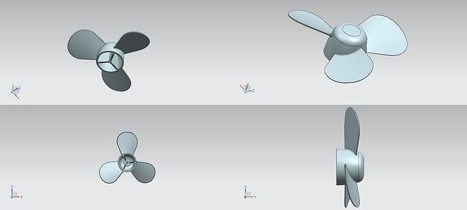 PROPELLER propellers 3D print model