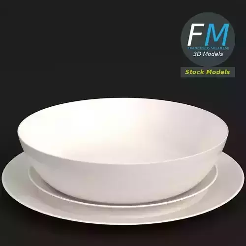 Basic dinnerware set