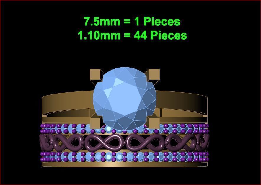 Engagement - Ring 3D print model_6