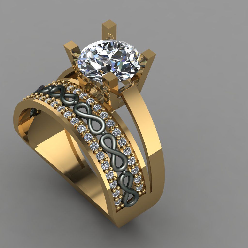 Engagement - Ring 3D print model_5